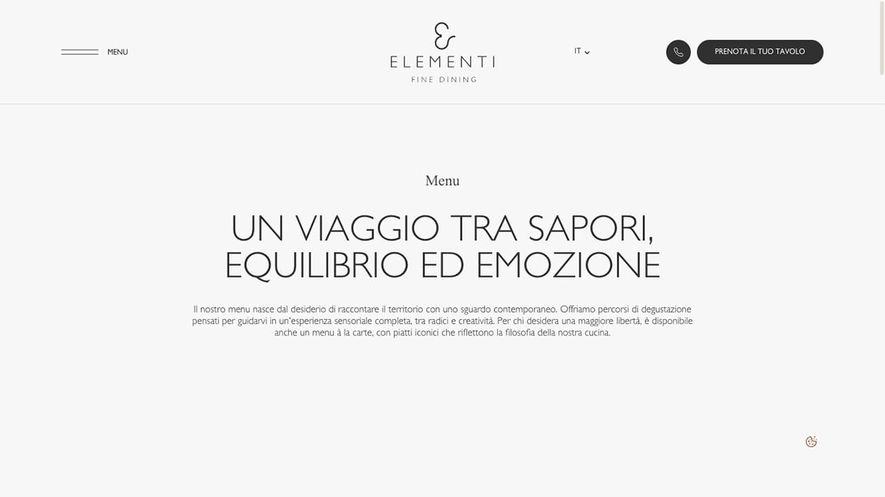 Borgobrufa | Elementi Fine Dining
